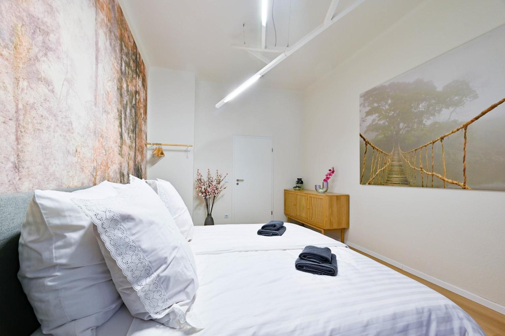 Ferienwohnung Premium Quartier Clara , Karl Und Fritz Auf Dem Kassberg Mit Eigenem Stellplatz Chemnitz Zimmer foto